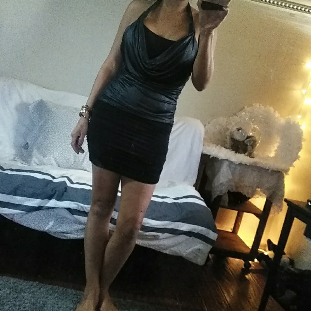 Little black dress for the club